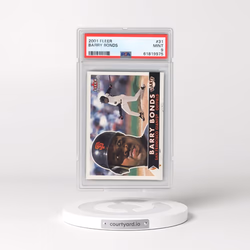 2001 Fleer #31 Barry Bonds (PSA 9 MINT)