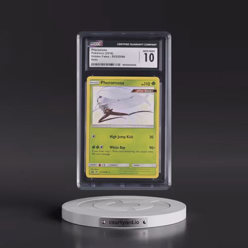 2019 Hidden Fates #SV5/SV94 Pheromosa - Shiny Vault Holo (CGC 10 GEM MINT)