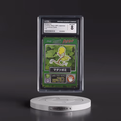 1997 Promotional Cards (1997 Type.HP.Hand Symbol) Bellsprout - Foil (CGC 8 NM-MT)