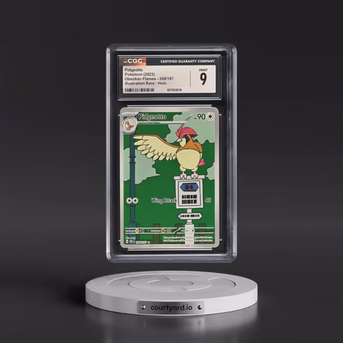 2023 Obsidian Flames - OBF EN #208/197 Pidgeotto - Illustration Rare Holo (CGC 9 MINT)