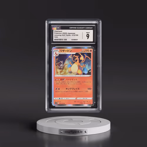 2020 Amazing Volt Tackle #012/100 Charizard - Holo (CGC 9 MINT)