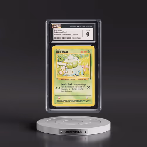 2002 Legendary Collection #68/110 Bulbasaur (CGC 9 MINT)