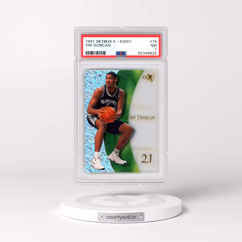 1997 Skybox E-X2001 #75 Tim Duncan (PSA 7 NM)