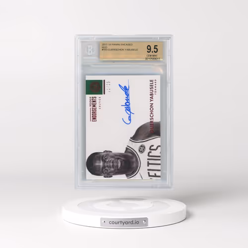 2017 Panini Encased Red #103 Guerschon Yabusele (BGS 9.5 GEM MINT)