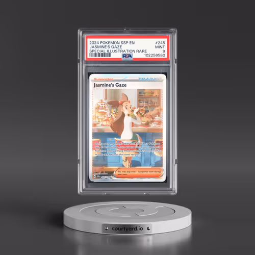 2024 Pokémon Ssp EN-Surging Sparks #245 Jasmine's Gaze - Special Illustration Rare (PSA 9 MINT)