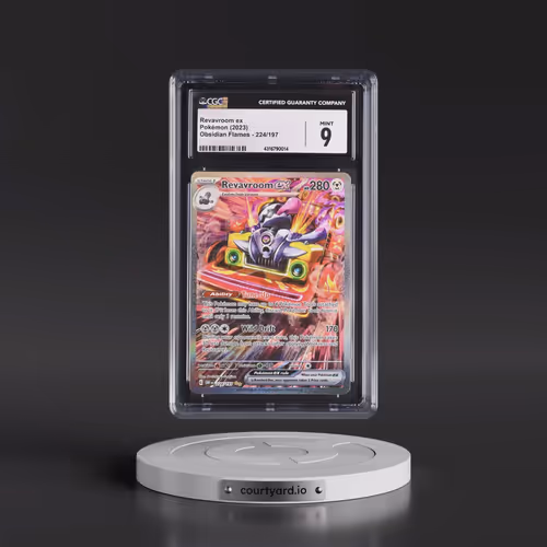 2023 Obsidian Flames - OBF EN #224/197 Revavroom ex - Special Illustration Rare (Holo) (CGC 9 MINT)