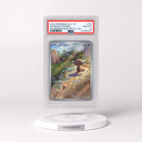 2024 Pokémon SV-P Promo #193 Paldean Wooper - Start Deck Generations Special Battle Set (PSA 10 GEM