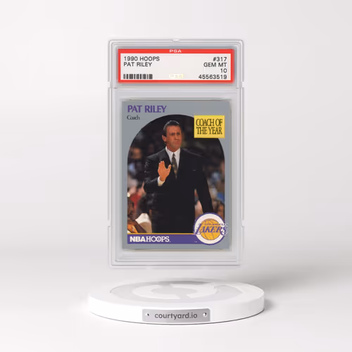 1990 Hoops #317 Pat Riley (PSA 10 GEM MINT)