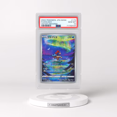 2022 Pokémon Sword & Shield Vstar Universe #179 Keldeo - Full Art (PSA 10 GEM MINT)