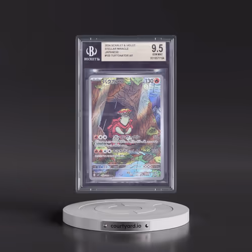 2024 Stellar Miracle #105 Turtonator - Art Rare Holo (BGS 9.5 GEM MINT)