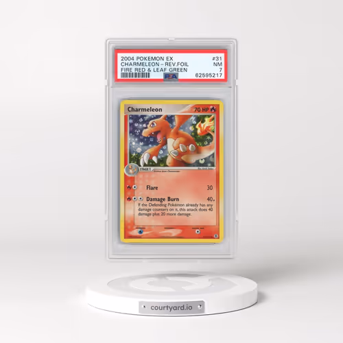 2004 Pokémon EX Fire Red & Leaf Green #31 Charmeleon - Reverse Foil (PSA 7 NM)