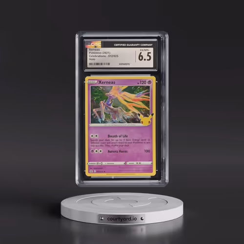 2021 Celebrations #012/025 Xerneas - Holo (CGC 6.5 EX-NM+)