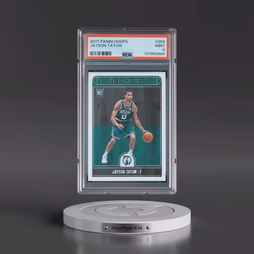 2017 Panini Hoops #253 Jayson Tatum (PSA 9 MINT)