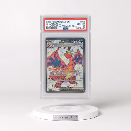 2023 Pokémon Svp EN-SV Black Star Promo #056 Charizard EX - Holo Charizard EX Premium Collection (PS