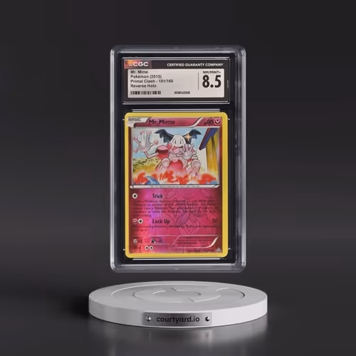 2015 Primal Clash #101/160 Mr. Mime - Reverse Holo (CGC 8.5 NM-MT+)