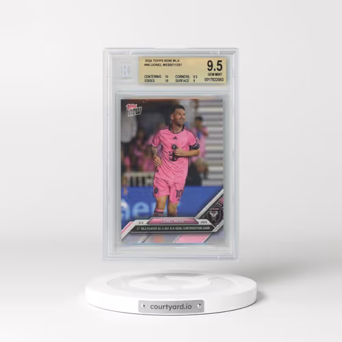 2024 Topps Now MLS #46 Lionel Messi (BGS 9.5 GEM MINT)
