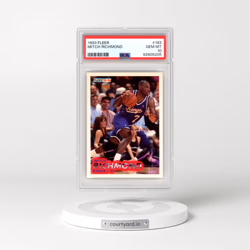 1993 Fleer #183 Mitch Richmond (PSA 10 GEM MINT)