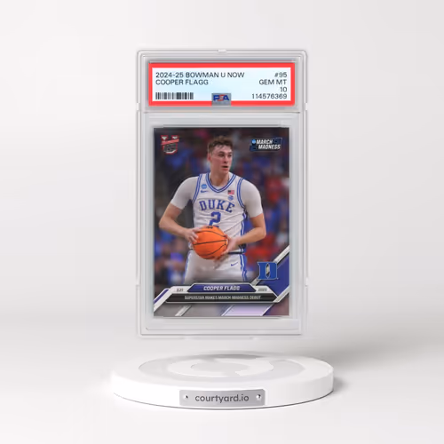 2024-25 Bowman U Now #95 Cooper Flagg (PSA 10 GEM MINT)