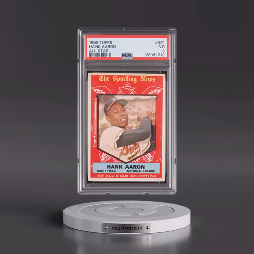 1959 Topps #561 Hank Aaron - All Star (PSA 3 VG)