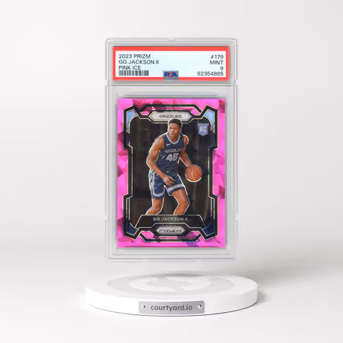 2023 Panini Prizm #179 GG Jackson II - Pink Ice (PSA 9 MINT)