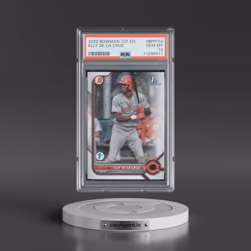 2022 Bowman 1st Edition #BPPF50 Elly de La Cruz (PSA 10 GEM MINT)