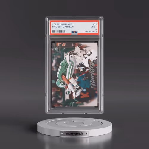 2025 Panini Luminance #81 Saquon Barkley (PSA 9 MINT)