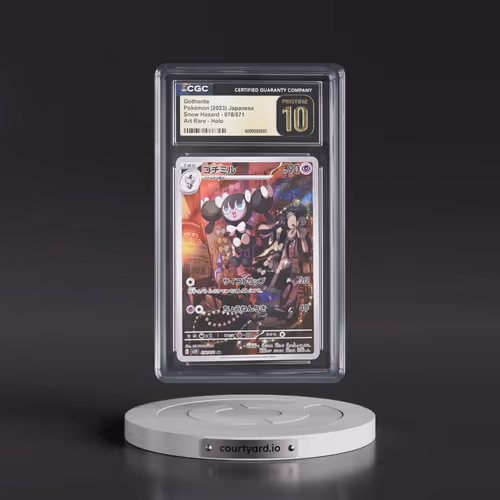 2023 Pokémon Sv2p-Snow Hazard #078 Gothorita - Art Rare (CGC 10 PRISTINE)