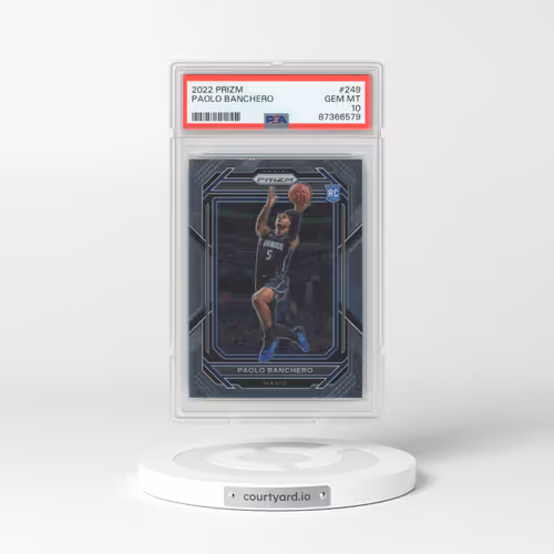 2022 Panini Prizm #249 Paolo Banchero (PSA 10 GEM MINT)