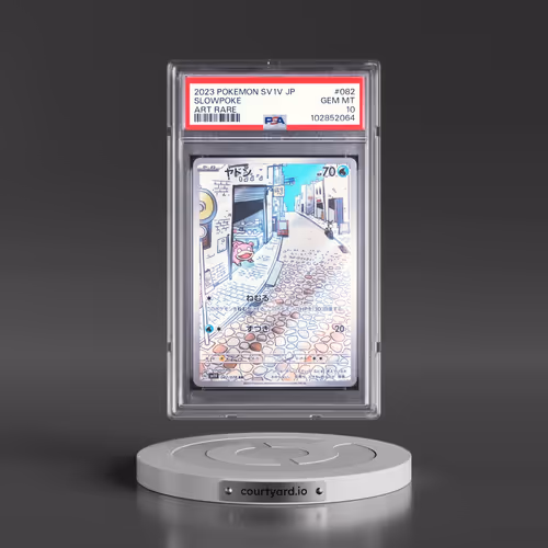 2023 Pokémon Sv1v-Violet EX #082 Slowpoke - Art Rare (PSA 10 GEM MINT)
