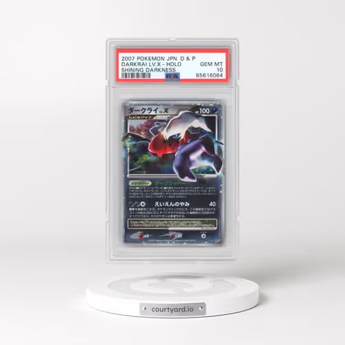 2007 Pokémon Diamond & Pearl Shining Darkness Darkrai LV.X - Holo (PSA 10 GEM MINT)