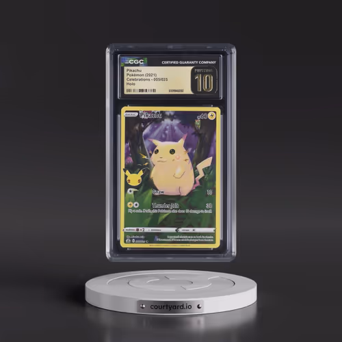 2021 Celebrations #005/025 Pikachu - Holo (CGC 10 PRISTINE)