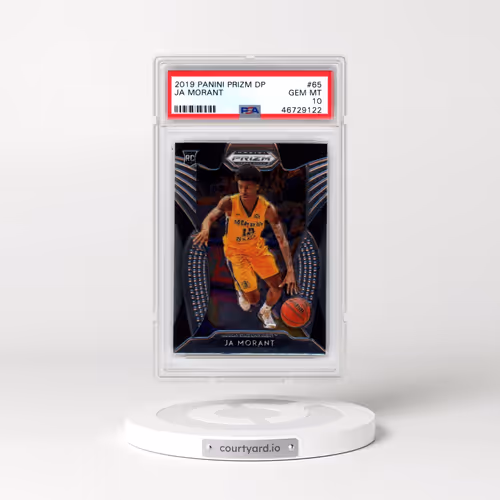2019 Panini Prizm Draft Picks #65 Ja Morant (PSA 10 GEM MINT)