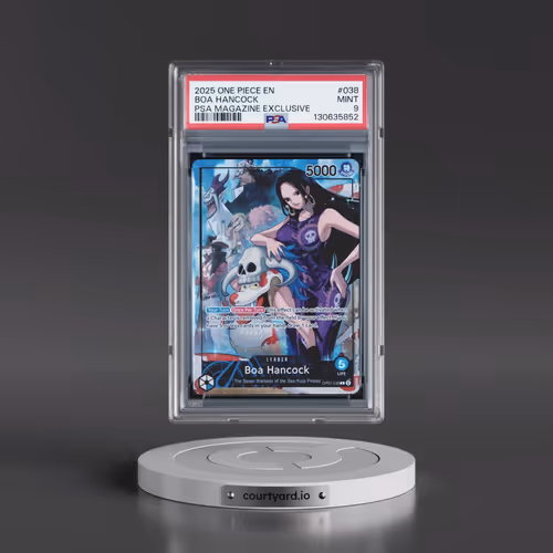 2025 One Piece Promos #038 Boa Hancock - PSA Magazine Exclusive (PSA 9 MINT)