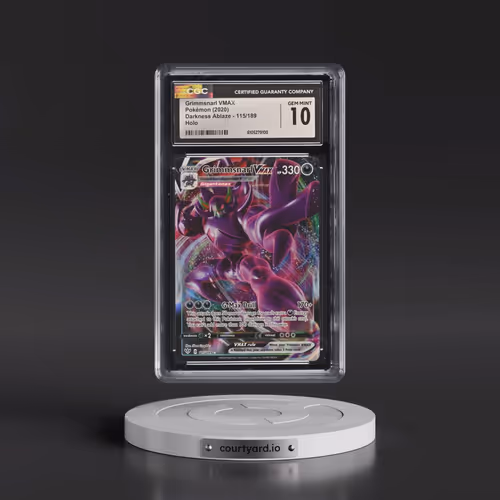 2020 Darkness Ablaze #115/189 Grimmsnarl VMAX - Holo (CGC 10 GEM MINT)