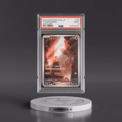 2023 Pokémon Sv2a-Pokémon 151 #168 Charmander - Art Rare (PSA 9 MINT)