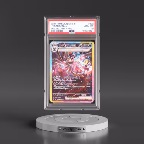 2024 Pokémon SV8-Super Electric Breaker #133 Hydreigon EX - Holo Special Art Rare (PSA 10 GEM MINT)