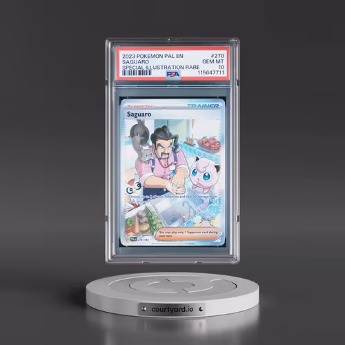 2023 Pokémon Pal EN-Paldea Evolved #270 Saguaro - Special Illustration Rare (PSA 10 GEM MINT)