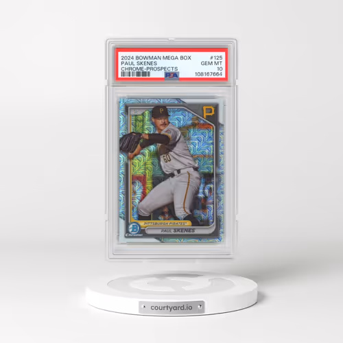 2024 Bowman Mega Box Chrome Prospects #125 Paul Skenes (PSA 10 GEM MINT)