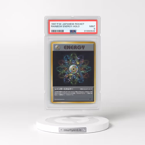 1997 Japanese Rocket Gang Rainbow Energy - Holo (PSA 9 MINT)