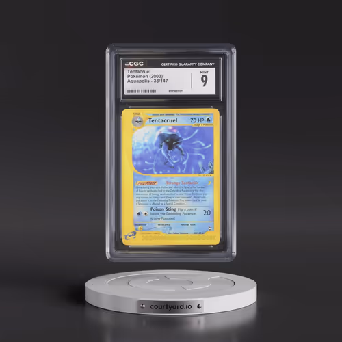 2003 Aquapolis #38/147 Tentacruel (CGC 9 MINT)