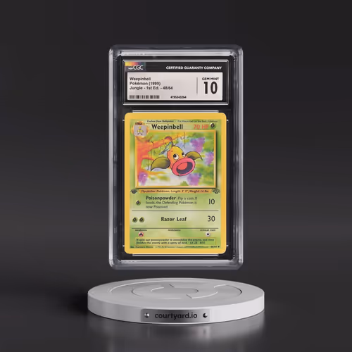 1999 Jungle #48/64 Weepinbell - 1st Edition 1st Edition (CGC 10 GEM MINT)