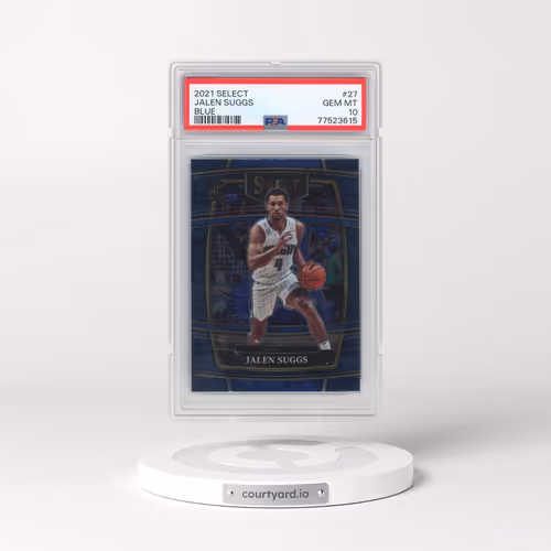 2021 Panini Select #27 Jalen Suggs - Blue (PSA 10 GEM MINT)