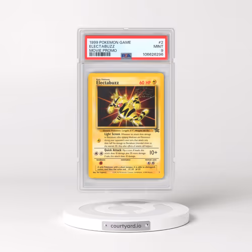 1999 Pokémon Game Movie #2 Electabuzz - Movie Promo (PSA 9 MINT)