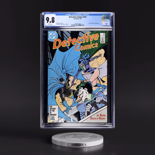 Detective Comics #570 CGC 9.8 White Pages (DC Comics, 1/87) - Universal