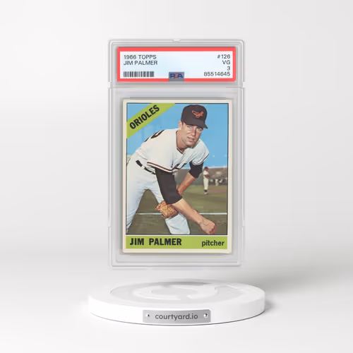 1966 Topps #126 Jim Palmer (PSA 3 VG)