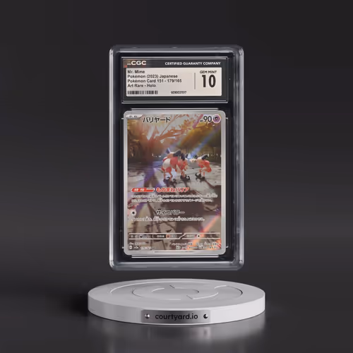 2023 Pokémon Card 151 #179/165 Mr. Mime - Art Rare Holo (CGC 10 GEM MINT)