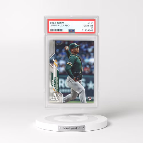 2020 Topps #110 Jesus Luzardo (PSA 10 GEM MINT)