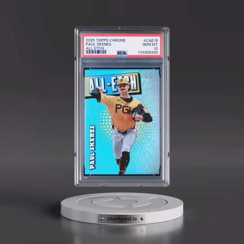 2025 Topps Chrome All Etch #CAE18 Paul Skenes (PSA 10 GEM MINT)
