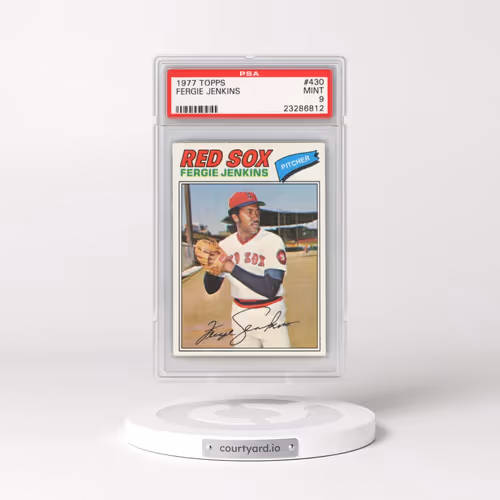 1977 Topps #430 Fergie Jenkins (PSA 9 MINT)