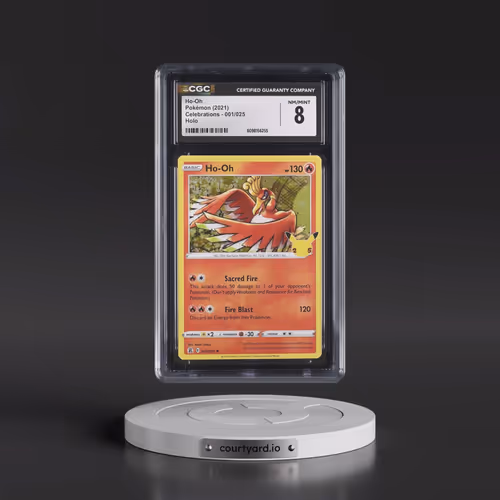 2021 Celebrations #001/025 Ho-Oh - Holo (CGC 8 NM-MT)